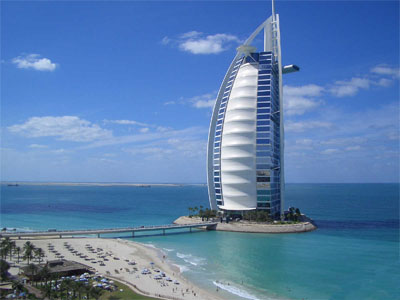 Burj-al-Arab Hotel, Dubai, United Arab Emirates